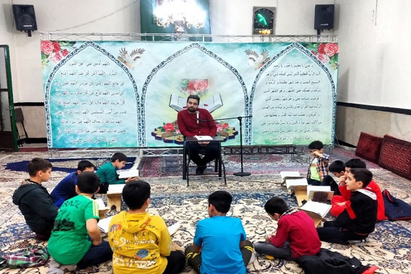 جلسه آموزش قرآن علی نعمت‌الله زاده