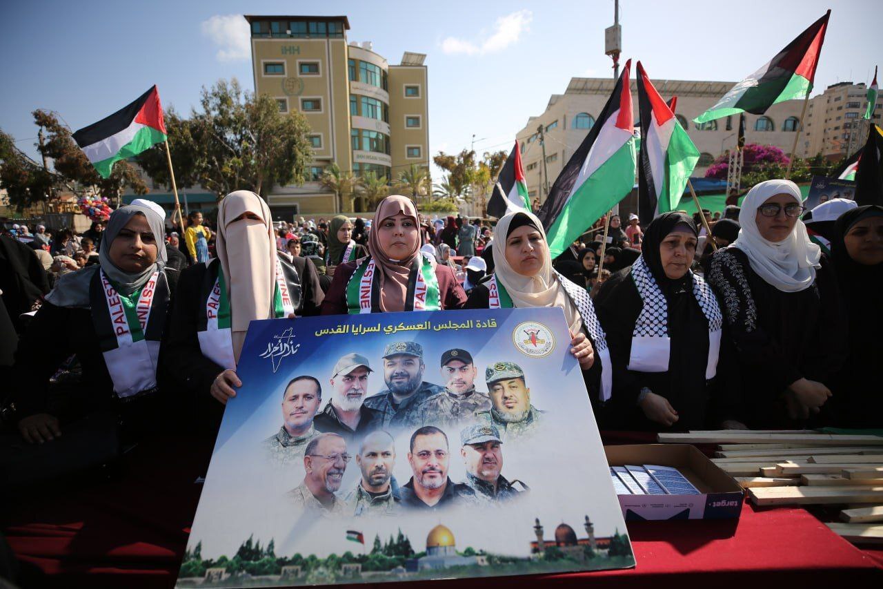 برگزاری جشنواره «انتقام آزادگان» برای گرامیداشت شهدای نبرد اخیر با رژیم صهیونیستی برگزاری جشنواره «انتقام آزادگان» برای گرامیداشت شهدای نبرد اخیر با رژیم صهیونیستی