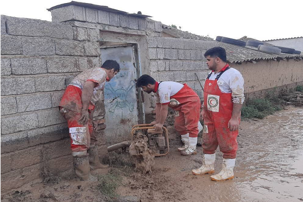 فراخوان هلال‌احمر برای کمک به سیل‌زدگان اردبیل