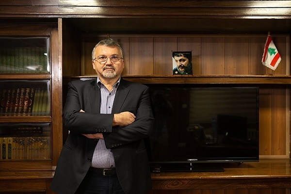 صلاح فحص، نماینده جنبش امل لبنان در تهران