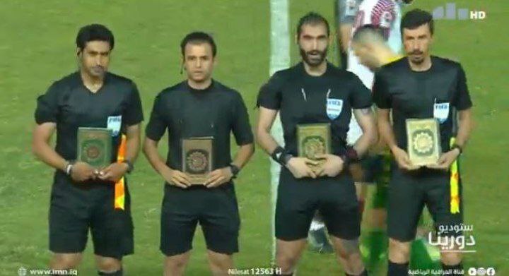 از به دست گرفتن قرآن در مسابقه فوتبال تا قرائت مقابل سفارت + فیلم از به دست گرفتن قرآن در مسابقه فوتبال تا قرائت مقابل سفارت + فیلم