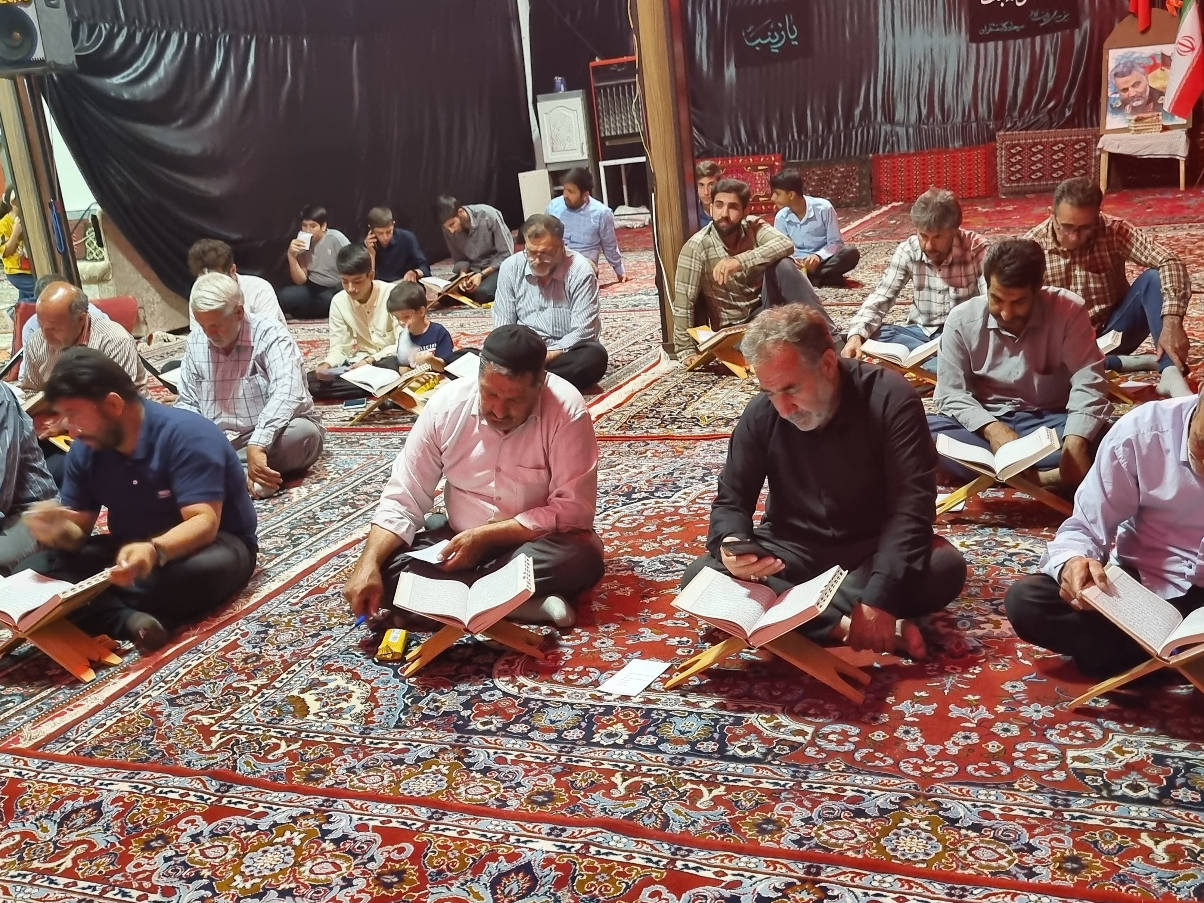 تلاوت قاریان نهاوندی در محافل قرآنی دهه ولایت