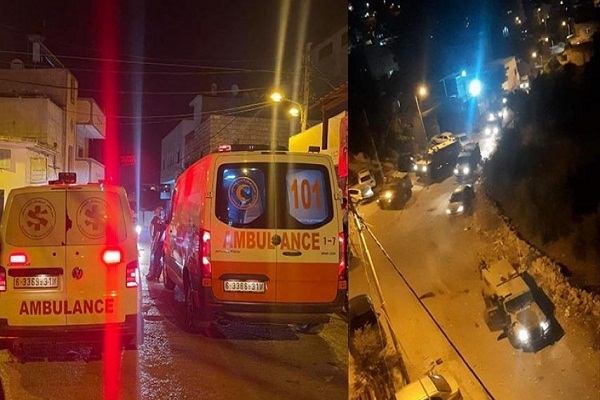 دو شهید و سه زخمی در یورش نظامیان صهیونیست به نابلس