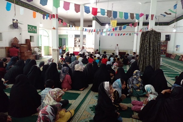 مراسم جشنی از سوی مؤسسه خادم‌الرضا(ع) کوثر زابل