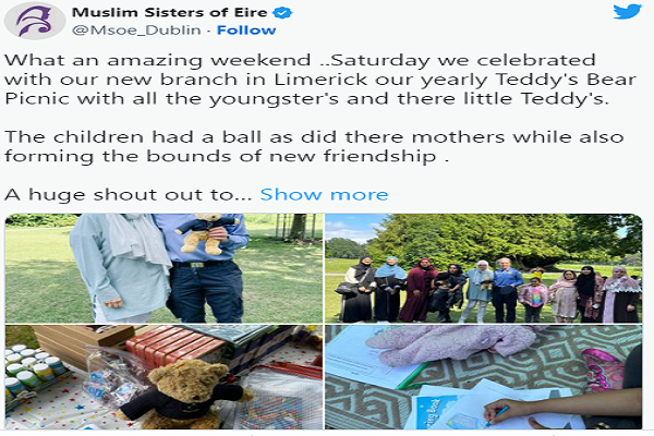 خواهران مسلمان ایرلند و کمک به پائینترین اقشار جامعه خواهران مسلمان ایرلند و کمک به پائینترین اقشار جامعه