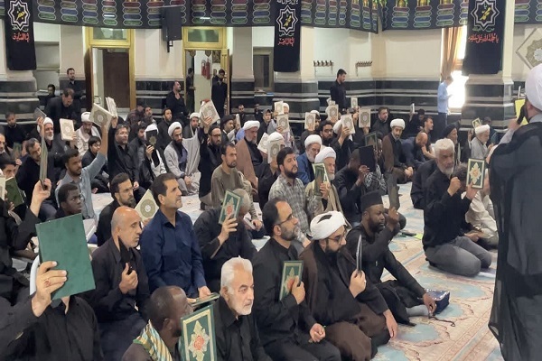 تجمع طلاب المصطفی در محکومیت اهانت به قرآن کریم