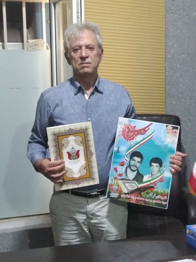 دیدار با برادر شهیدان امامیان دیدار با برادر شهیدان امامیان