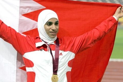 رقیه الغسره ، دونده محجبه بحرینی رقیه الغسره ، دونده محجبه بحرینی