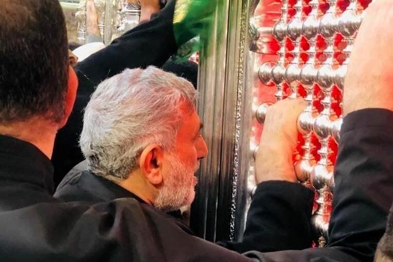 بازدید میدانی وزیر کشور عراق برای تأمین امنیت زیارت اربعین و حضور سردار قاآنی در حرم حسینی+ فیلم بازدید میدانی وزیر کشور عراق برای تأمین امنیت زیارت اربعین و حضور سردار قاآنی در حرم حسینی+ فیلم