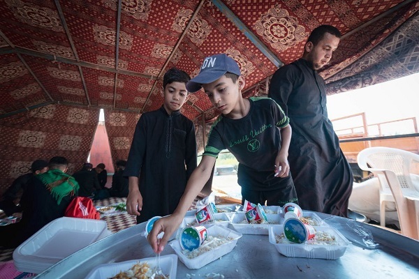 زیبایی‌های مسیر عشق حسینی + تصاویر