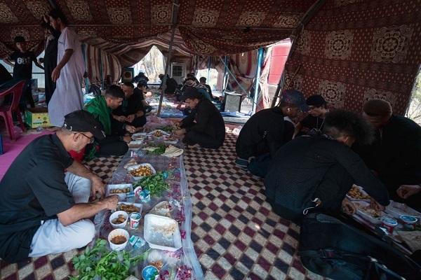 زیبایی‌های مسیر عشق حسینی + تصاویر