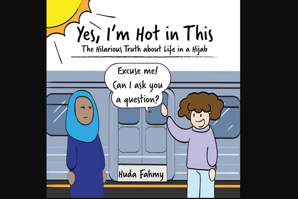 خلاقیت بانوی گرافیست برای طرح مشکلات بانوان محجبه در غرب خلاقیت بانوی گرافیست برای طرح مشکلات بانوان محجبه در غرب