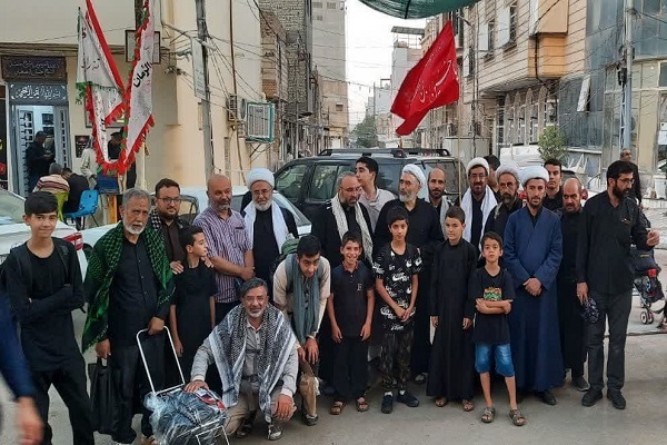 حضور کاروان اربعینی مجتمع آموزش، عالی قرآن و حدیث در کربلا