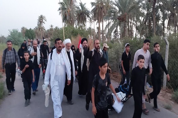 حضور کاروان اربعینی مجتمع آموزش، عالی قرآن و حدیث در کربلا
