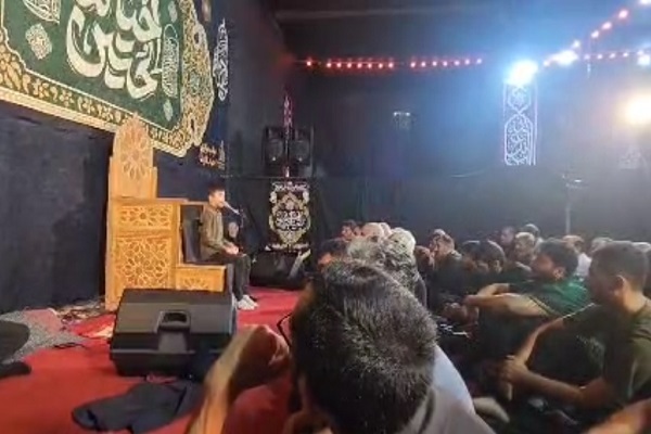 محمدسجاد سالاری، حافظ نوجوان عضو مهدقرآن اراک در مواکب پیاده‌روی