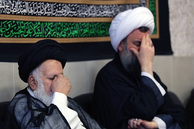 ارسال// برپایی مراسم سوگواری روزهای پایانی صفر در دفتر آیت‌الله هادوی تهرانی