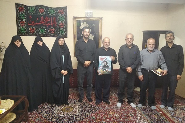 دیدار با خانواده شهید عباس حصارکی