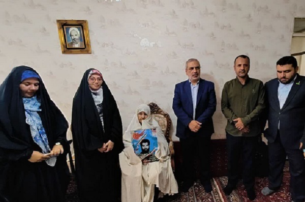 دیدار با خانواده شهید فراهانی نسب