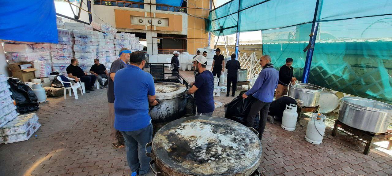 خدمت رسانی موکب استانداری تهران در نجف اشرف خدمت رسانی موکب استانداری تهران در نجف اشرف