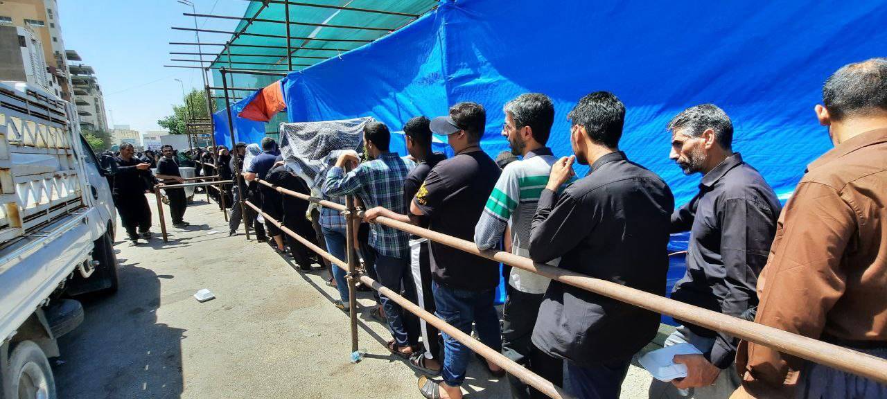 خدمت رسانی موکب استانداری تهران در نجف اشرف خدمت رسانی موکب استانداری تهران در نجف اشرف