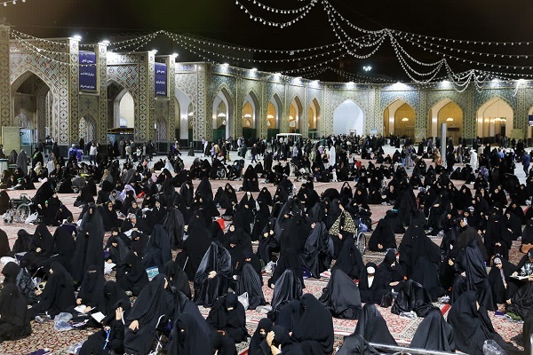 گردهمایی زائرین غیر ایرانی در حمایت از مردم فلسطین برگزار شد