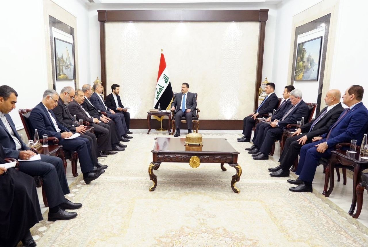 دیدار حسین امیرعبداللهیان با محمد شیاع السودانی، نخست وزیر عراق