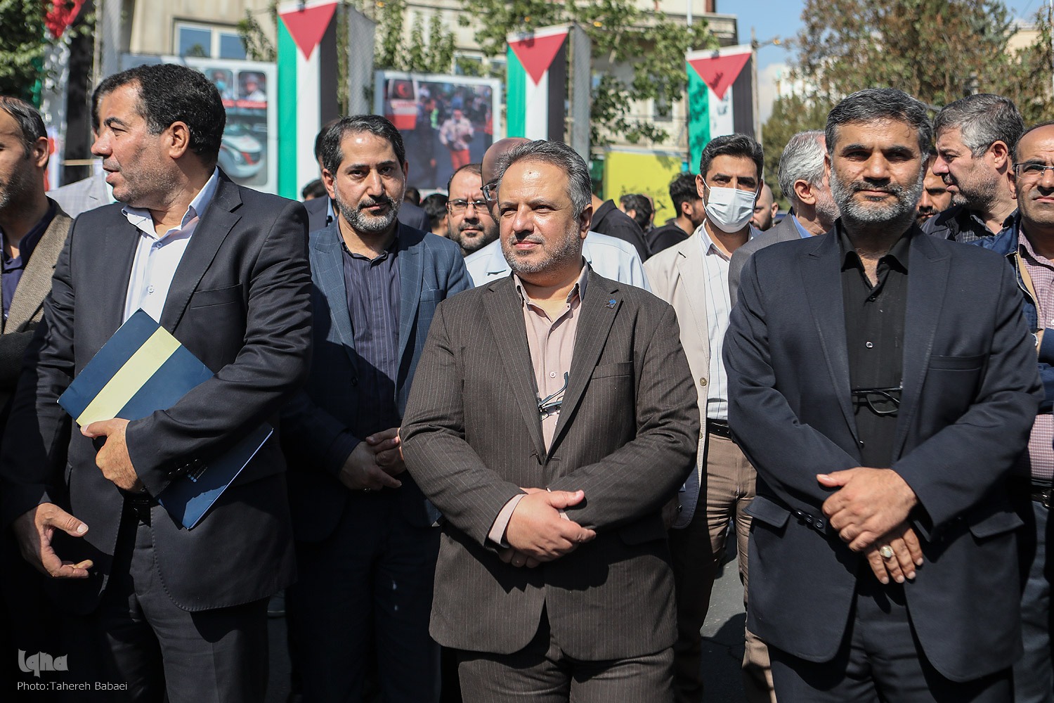 تجمع اعضای جهاددانشگاهی در حمایت از مردم مظلوم غزه