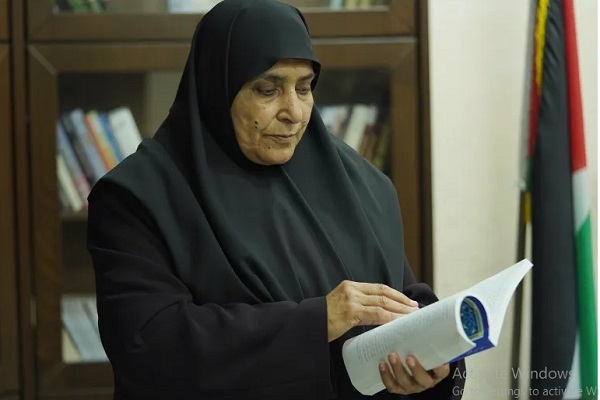 شهیده الشنطی از شراکت در تاسیس حماس تا مسئول دارالقرآن و وزیر امور زنان غزه/اماده شهیده الشنطی از شراکت در تاسیس حماس تا مسئول دارالقرآن و وزیر امور زنان غزه/اماده