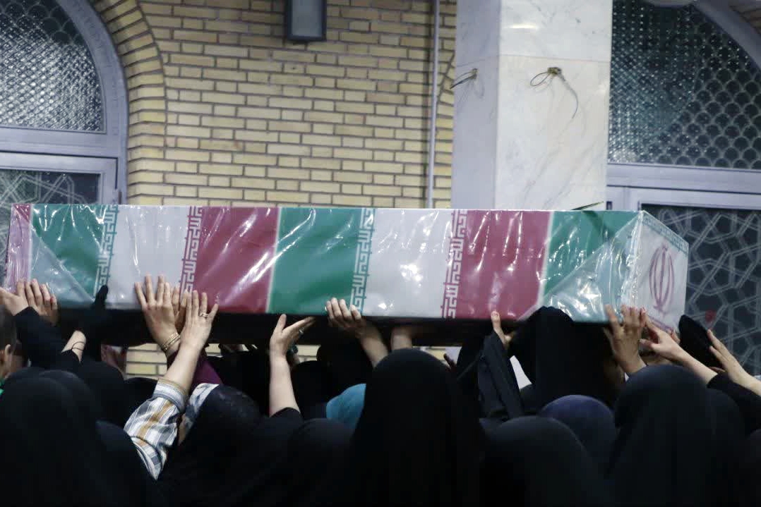 تشییع شهید گمنام منطقه 14 تهران تشییع شهید گمنام منطقه 14 تهران