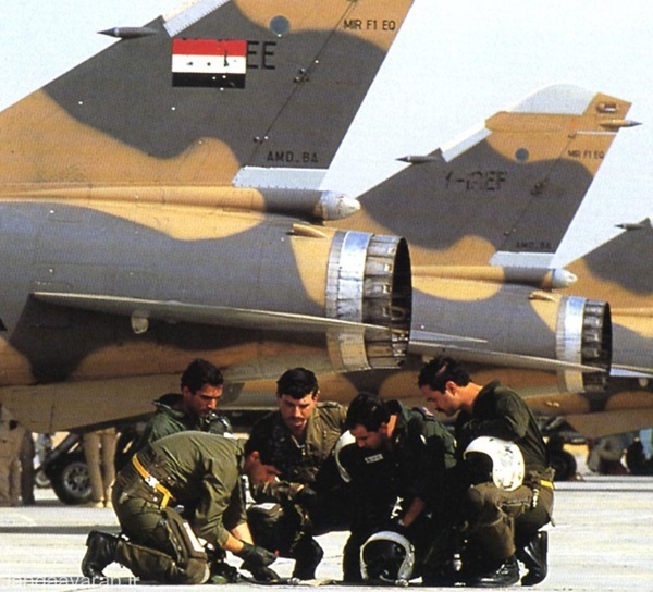 استفاده خلبانان ایرانی از میراژهای غنیمتی از عراق