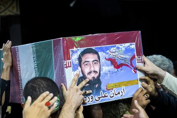شهید علی‌وردی حجتی شد بر شهدای مدافع امنیت