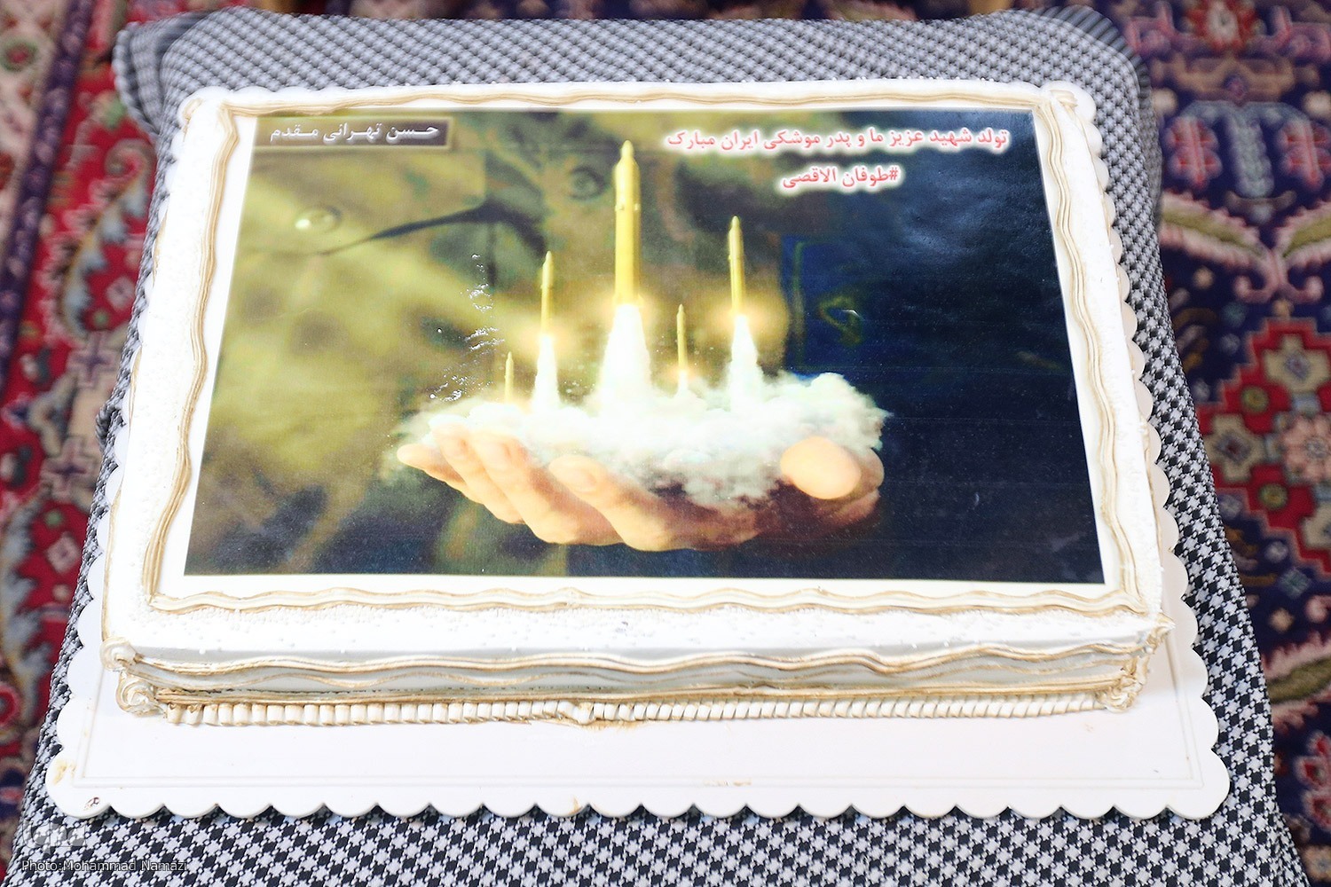 جشن تولد اساتید قرآنی برای شهید تهرانی‌مقدم + عکس