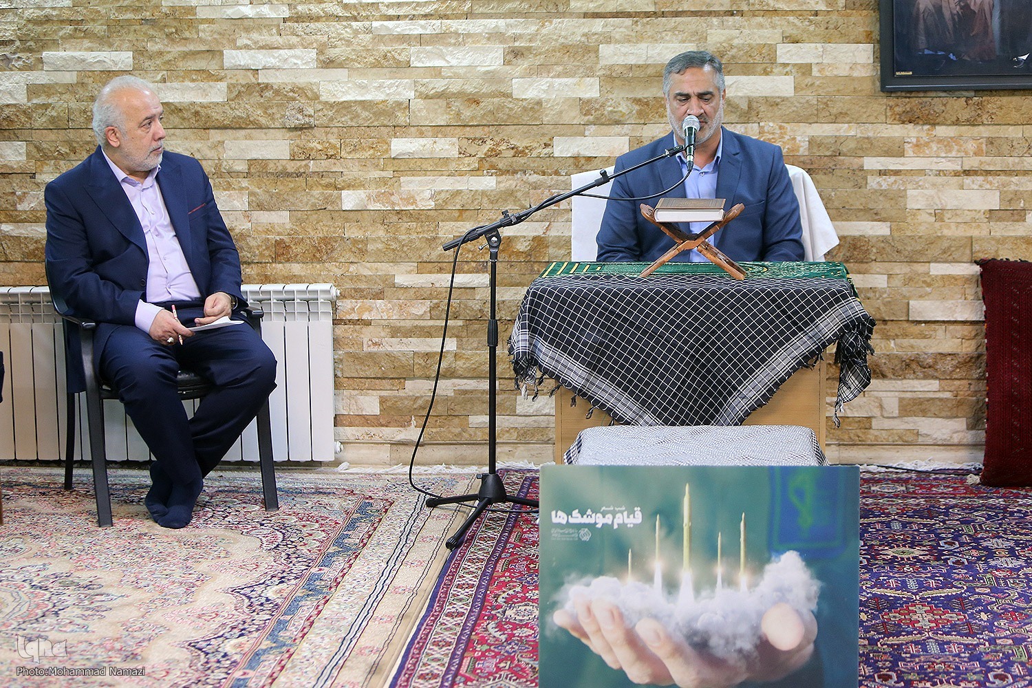 جشن تولد اساتید قرآنی برای شهید تهرانی‌مقدم + عکس