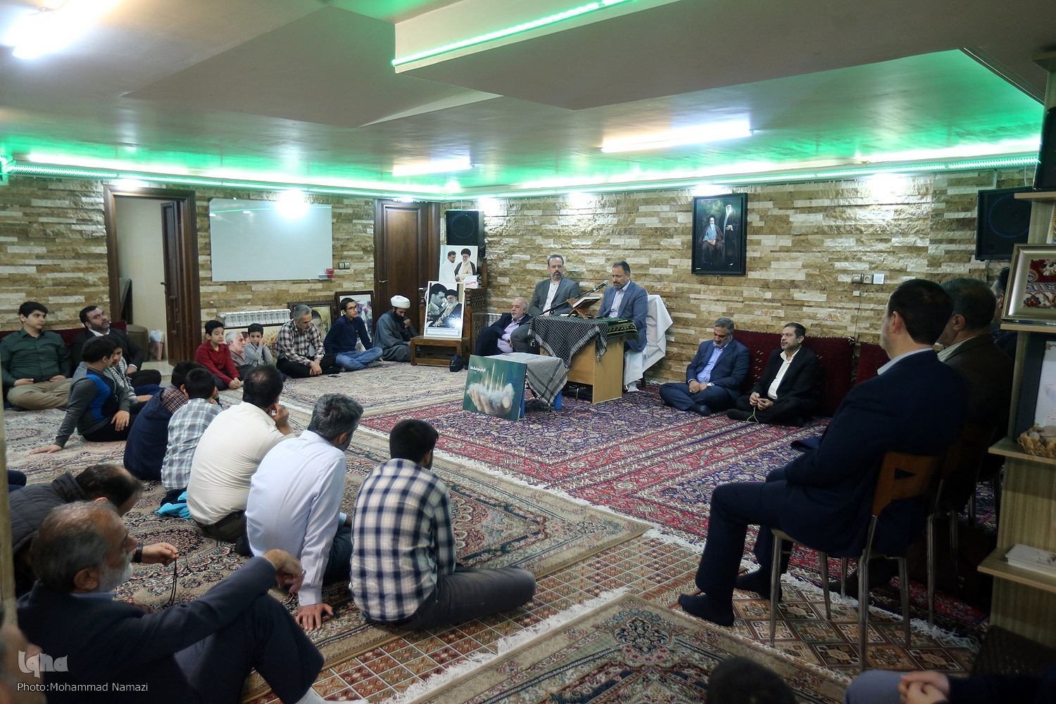 جشن تولد اساتید قرآنی برای شهید تهرانی‌مقدم + عکس
