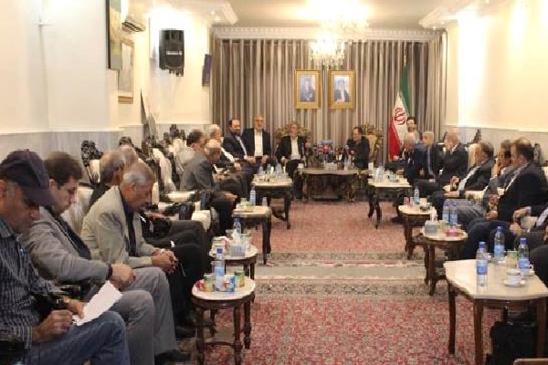 دیدار اعضای کمیسیون امنیت ملی مجلس با گروه‌های فلسطینی مستقر در سوریه