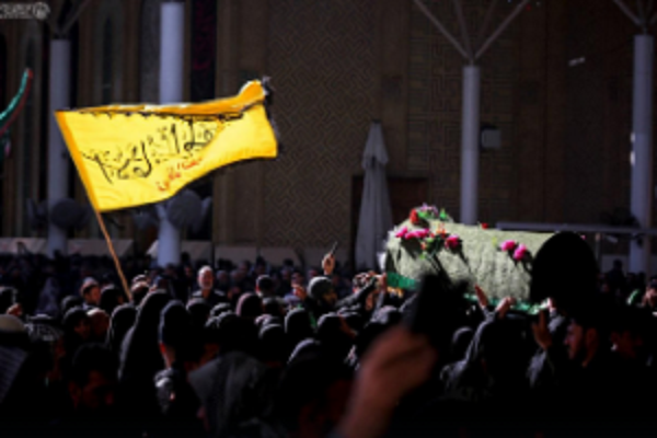 برگزاری مراسم سالروز شهادت حضرت فاطمه زهرا (س) در کربلا + تصاویر