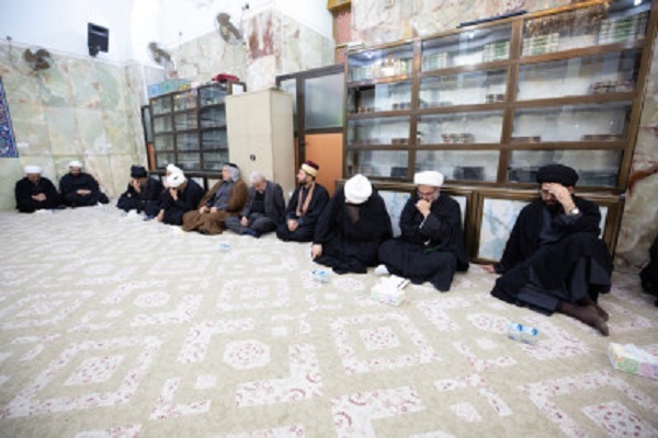 برگزاری مراسم عزاداری حضرت فاطمه (س) توسط آستان مقدس حسینی + عکس