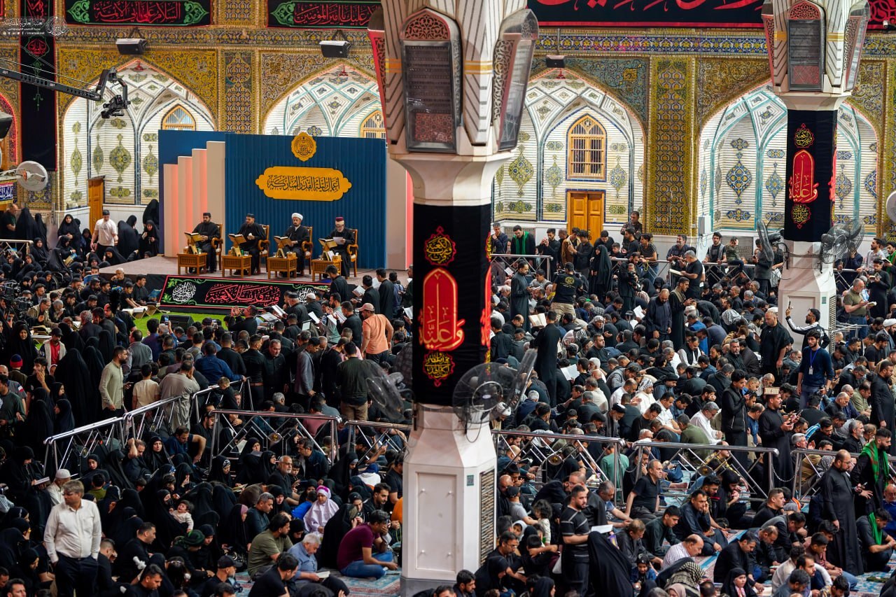 حال و هوای زائران حرم امام علی(ع) در شب نوزدهم ماه رمضان + عکس و فیلم