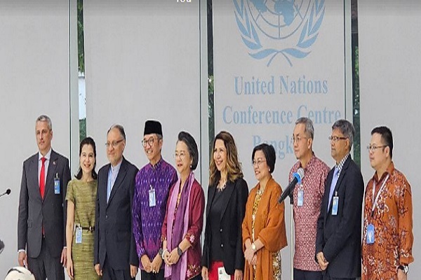 برپایی مراسم افطار کشورهای اسلامی عضو اسکاپ در تایلند