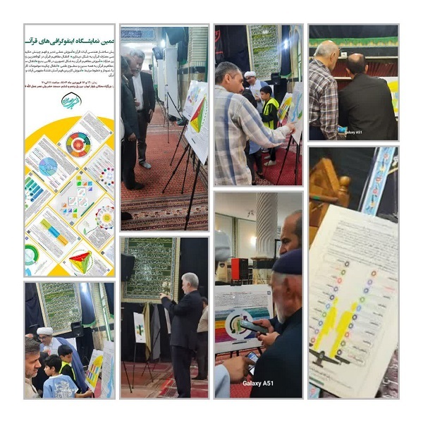 «30 تصویرگری تدبری در 2 بهار» عنوان نمایشگاه اینفوگرافیهای قرآنی «30 تصویرگری تدبری در 2 بهار» عنوان نمایشگاه اینفوگرافیهای قرآنی