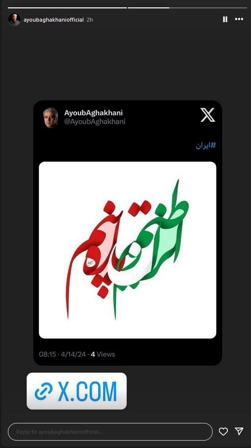 هنرمندان «وعده صادق» را در صفحات شخصی خود روایت کردند هنرمندان «وعده صادق» را در صفحات شخصی خود روایت کردند