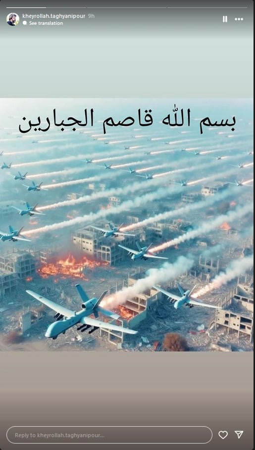 هنرمندان «وعده صادق» را در صفحات شخصی خود روایت کردند هنرمندان «وعده صادق» را در صفحات شخصی خود روایت کردند