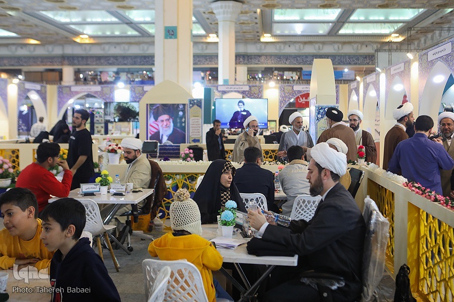 نگاهی به فعالیت غرفه‌های بخش حوزوی نمایشگاه قرآن در ۶ روز نخست
