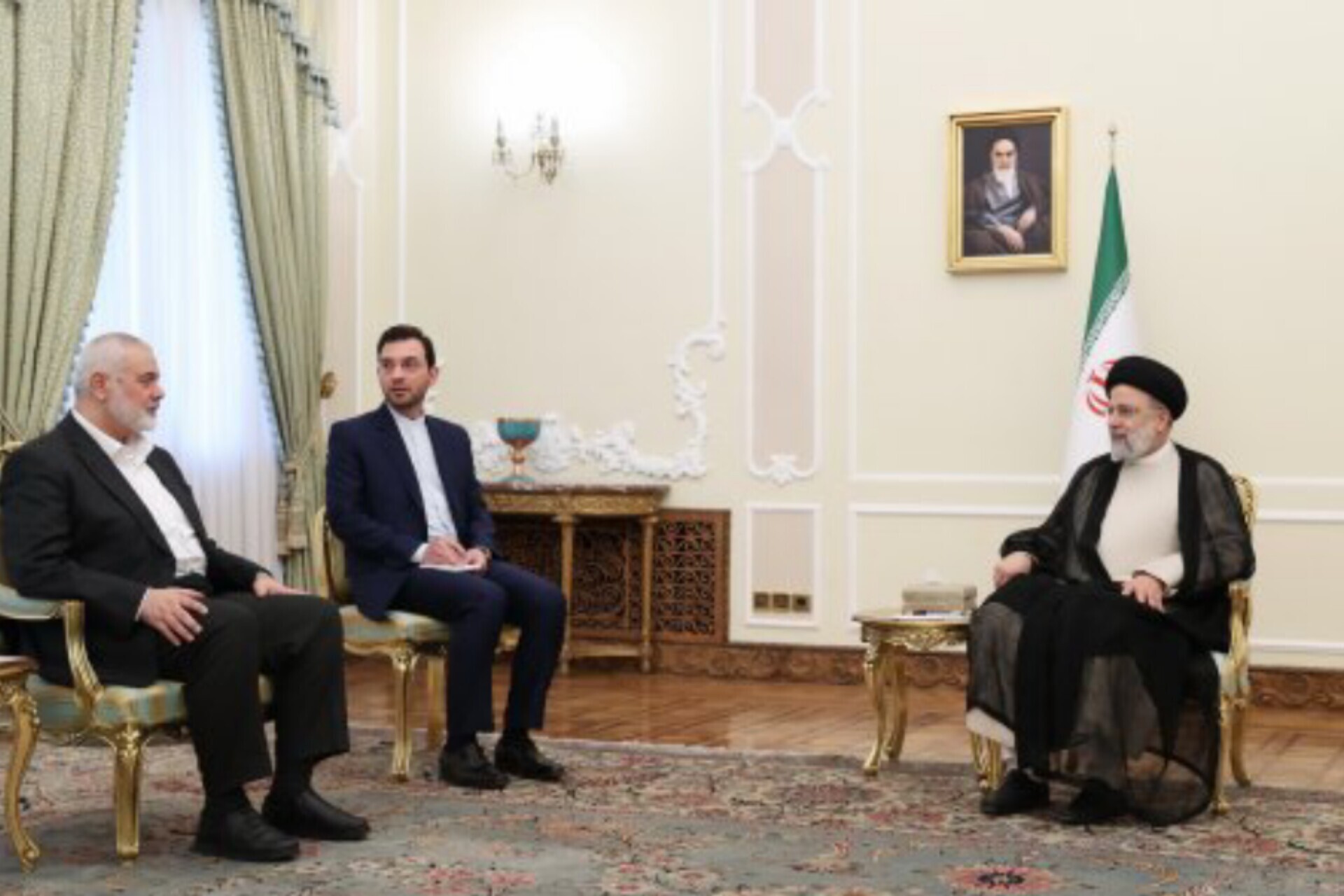 رئیس‌جمهور در دیدار با اسماعیل هنیه