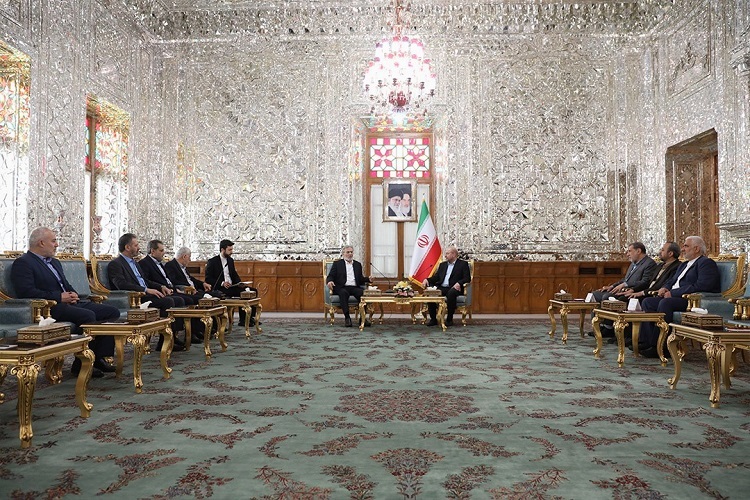 دیدار قالیباف و دبیرکل جنبش جهاد اسلامی فلسطین