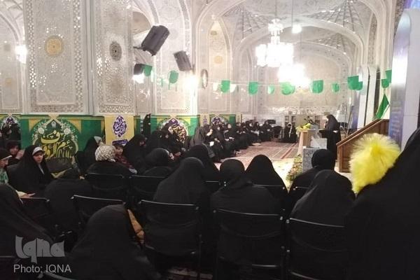 جشن مناسبتی «ولادت اقمار» در حرم مطهر رضوی برگزار شد
