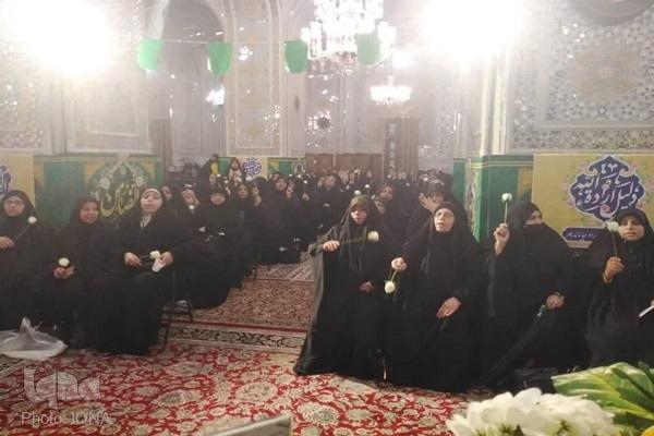 جشن مناسبتی «ولادت اقمار» در حرم مطهر رضوی برگزار شد