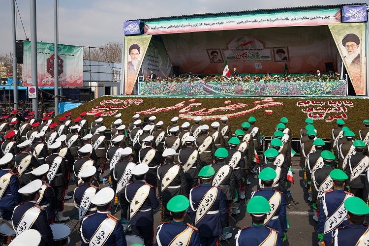 رئیس‌جمهور در مراسم یوم‌الله ۲۲ بهمن