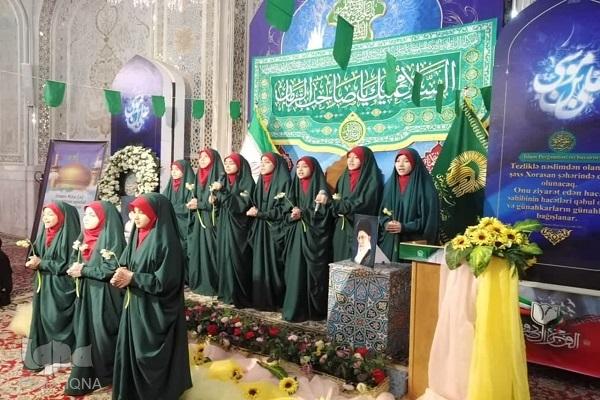 شب شعر بانوان عرب زبان در حرم مطهر رضوی برگزار شد شب شعر بانوان عرب زبان در حرم مطهر رضوی برگزار شد