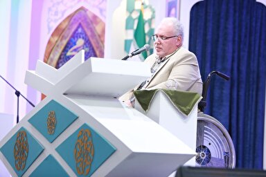 فیلم | تلاوت افتخاری «جواد پناهی» در چهل‌ویکمین مسابقات بین‌المللی قرآن